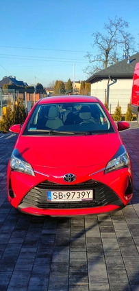 Toyota Yaris cena 40500 przebieg: 79135, rok produkcji 2019 z Częstochowa małe 121